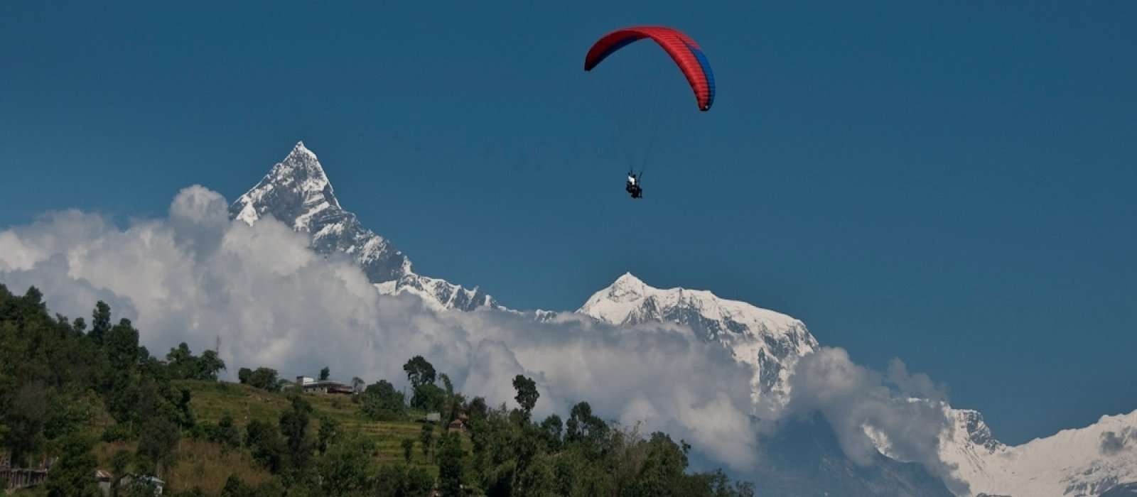 Paragliding in Nepal